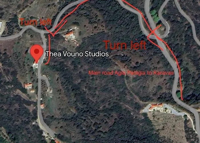 Thea Vouno בית נופש Agia Pelagia (Kythira)